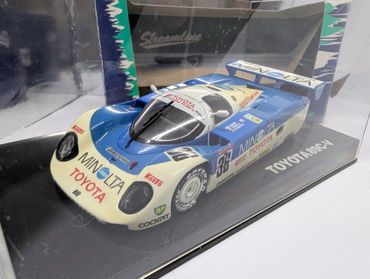 難あり、委託!! 絶版!! Q-MODEL1/43 トヨタ89C-V No.36 「MINOLTA」ル・マン24h 1989拍卖