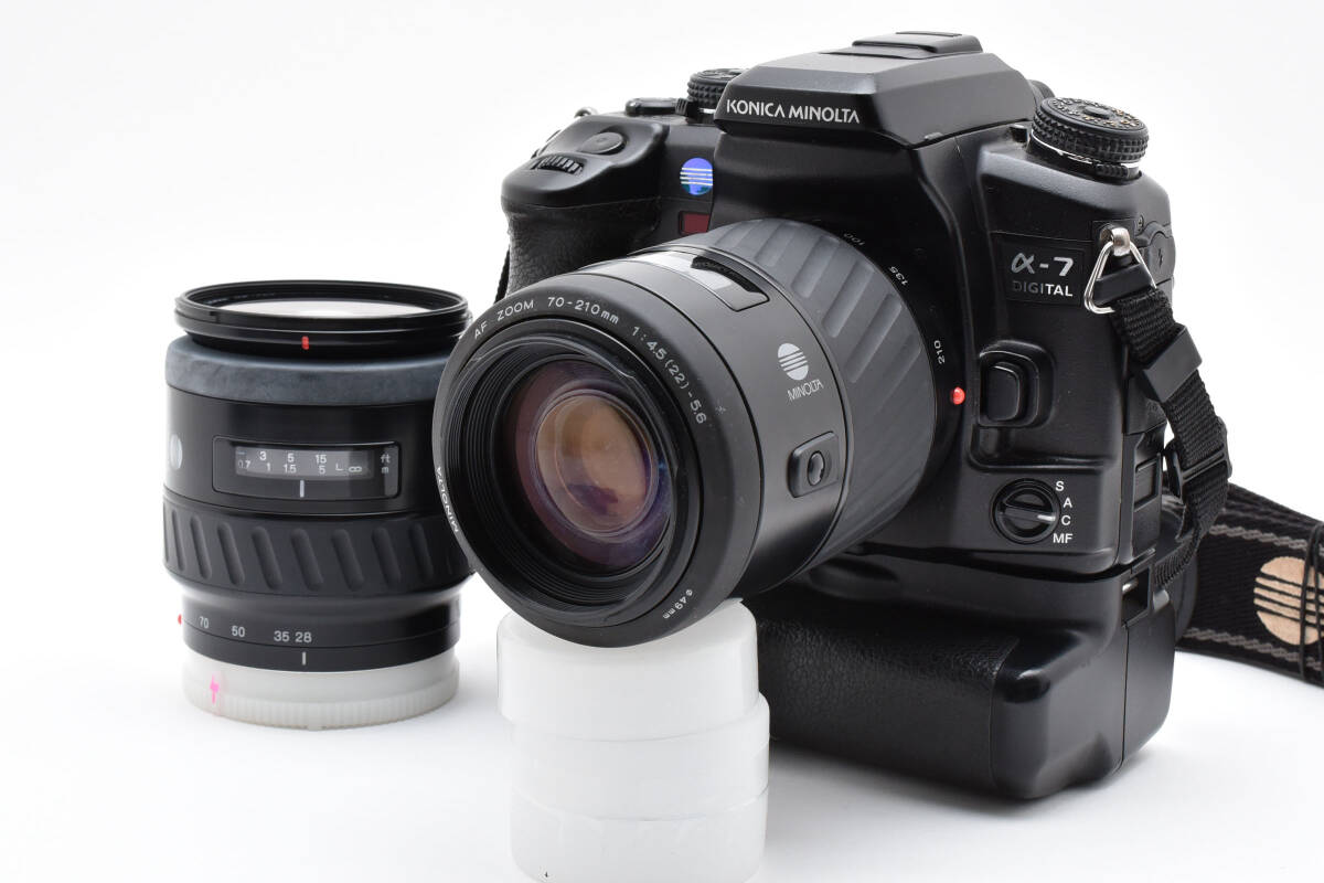 ★良品★ MINOLTA ミノルタ a-7 ボディ AF 70-210mm F4.5-5.6 AF 28-105mm F3.5-4.5 #103_53拍卖