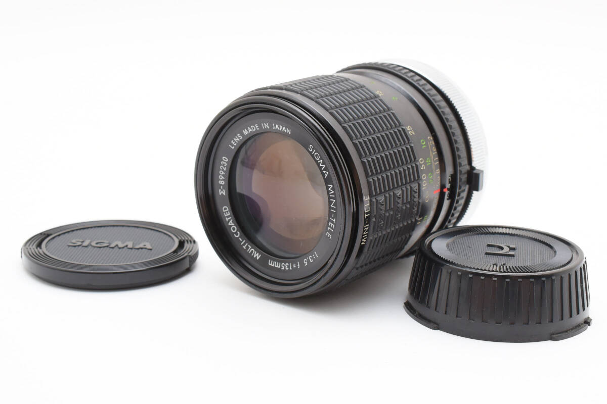 ★ SIGMA シグマ Canon FDマウント MF 135mm f3.5 ミニテレ #5_68拍卖
