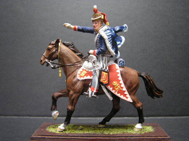 Airfix54mm English Hussar (英国第10軽騎兵連隊兵士、1815年6月、 ワーテルロー会戦時)拍卖