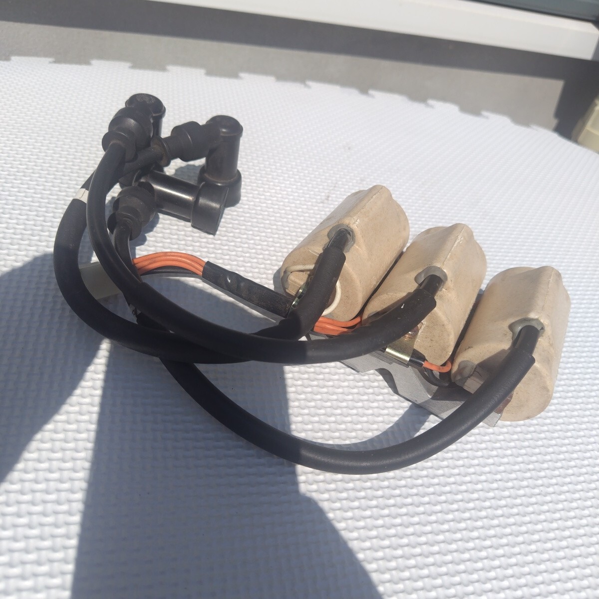 超美品 当時物 GT380 GT550 GT750 イグニッションコイル 1回のみ使用 SUZUKI拍卖