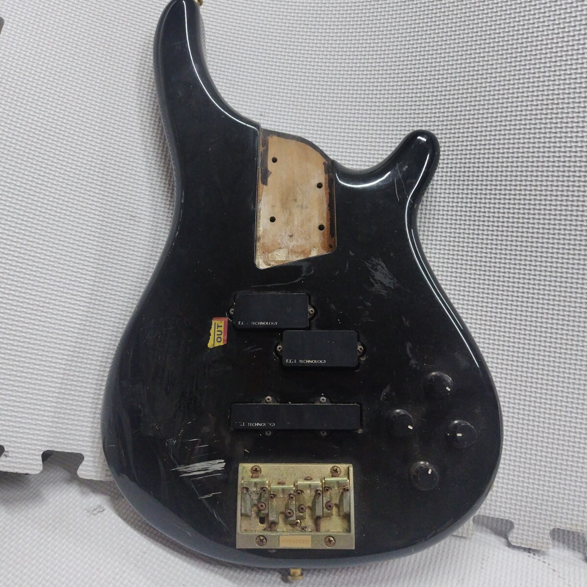 Fernandes エレキギター フェルナンデス ボディ ブラック拍卖