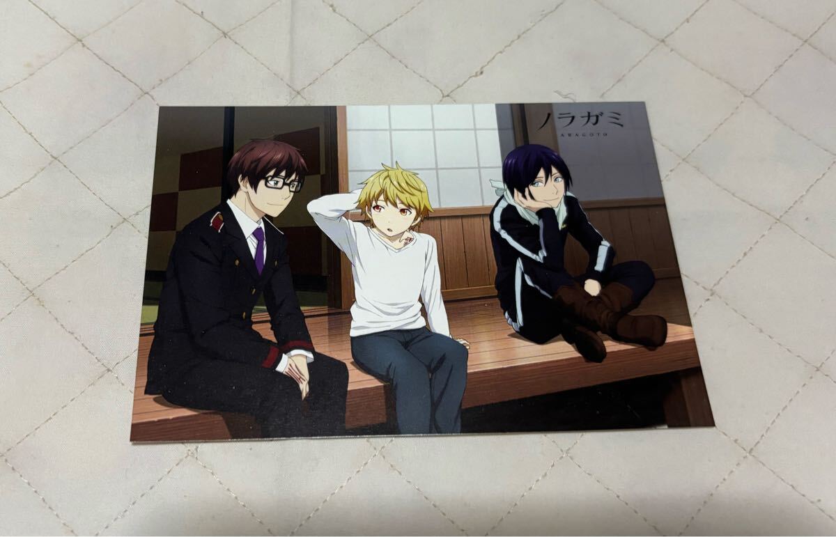 ノラガミ★ポストカード 夜ト カズマ 雪音 PASH! パッシュ拍卖