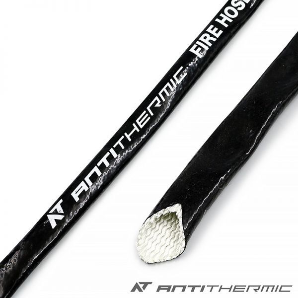 ANTI THERMIC 耐火 耐熱 ファイヤー ホース 燃えない 燃料パイプ オイルクーラー 内径 30ミリ AN12 フィッテイング タービン :70 B2 F拍卖