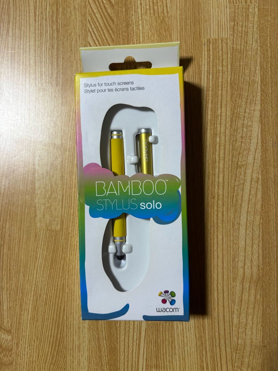 Wacom Bamboo Stylus solo イエロー CS140Y タッチペン拍卖