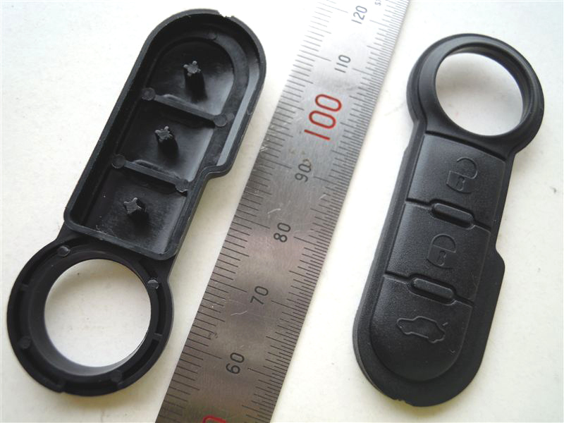 ★新価格★良品★補修部品★FIAT★フィアット500★Pandaリモコン3ボタン★キーレスシェル★鍵★リペア用3ボタン★拍卖