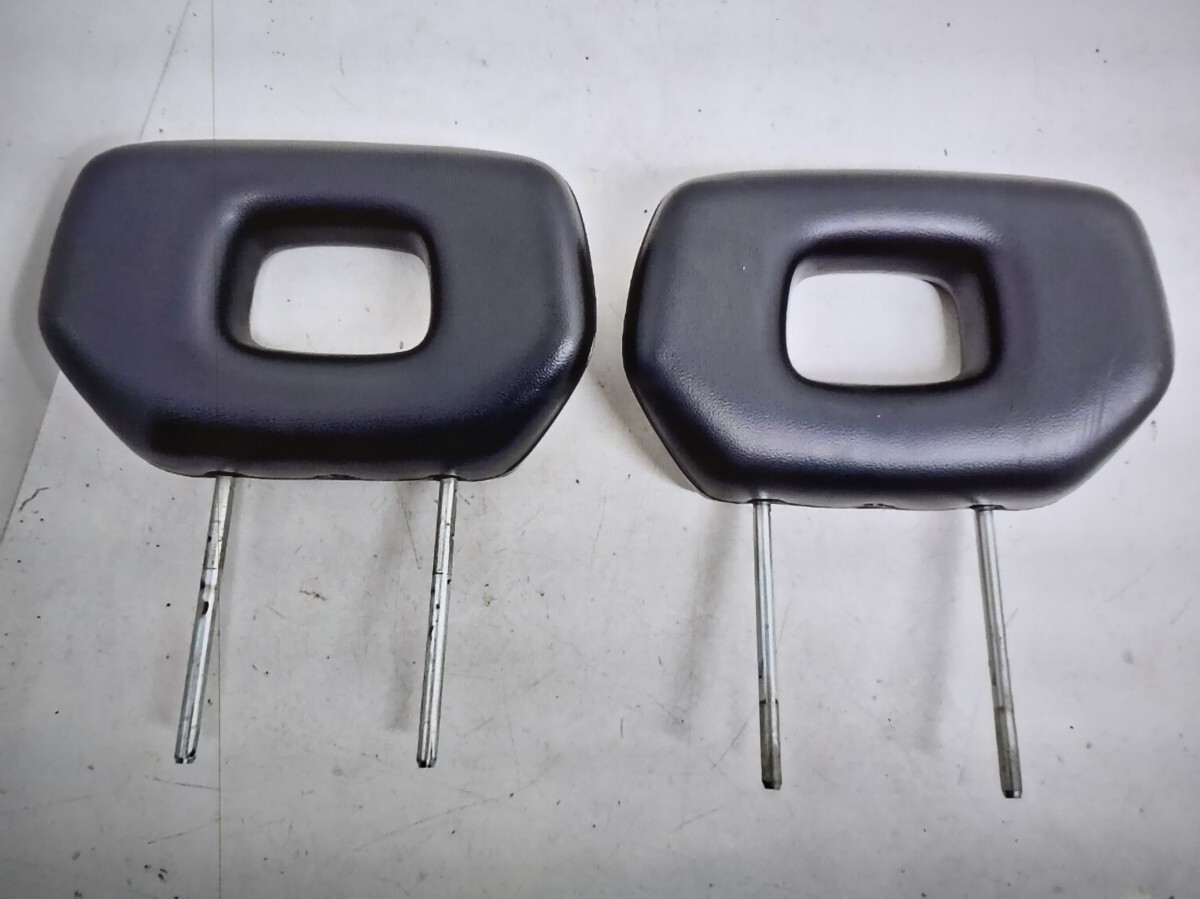 JDM オリジナル スズキ ジムニー JB23 フロントシート ヘッドレスト 左右セット 純正 No.5331拍卖