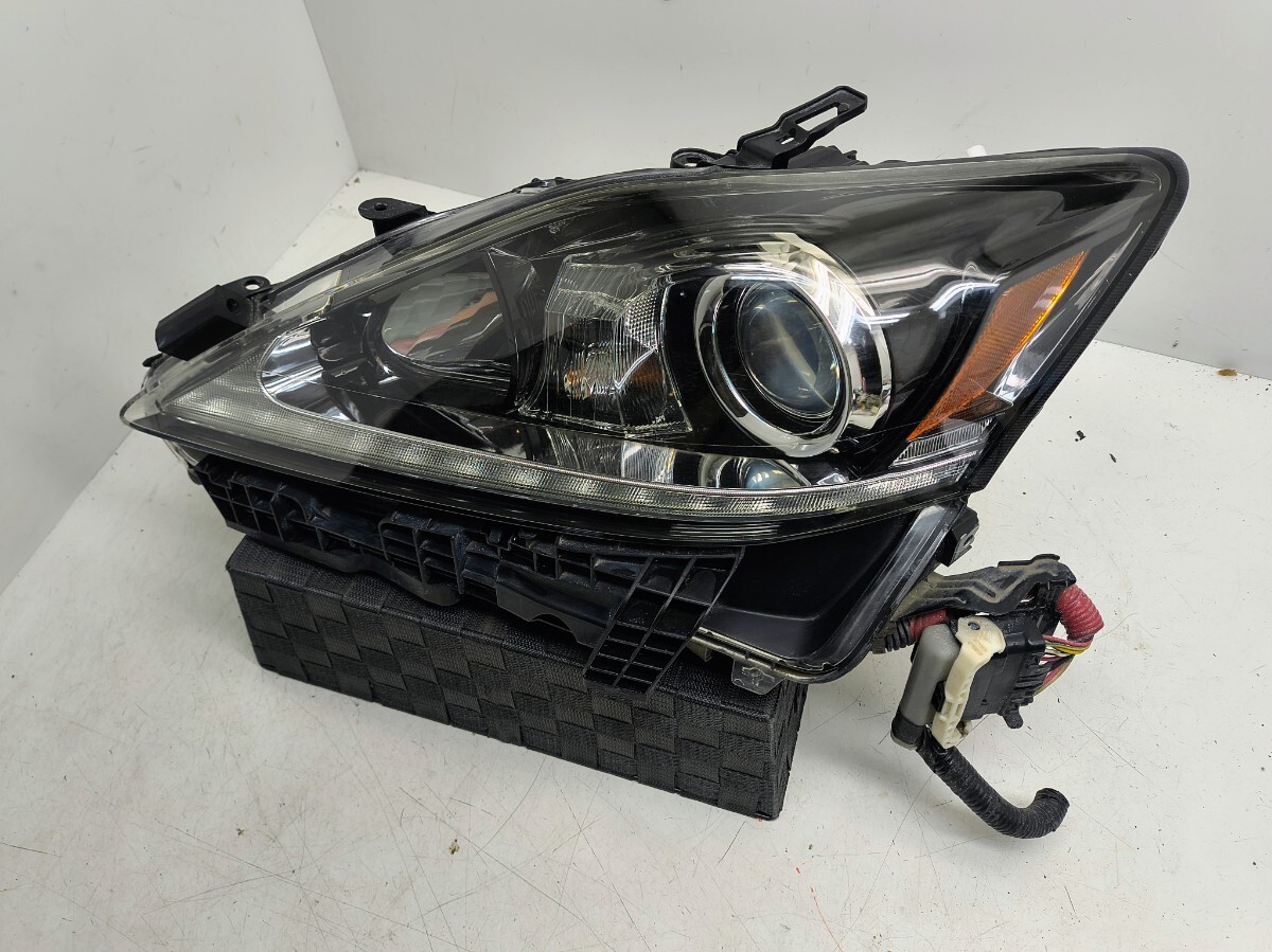 トヨタ レクサス LEXUS ヘッドライト IS250 IS350 HID 左側拍卖