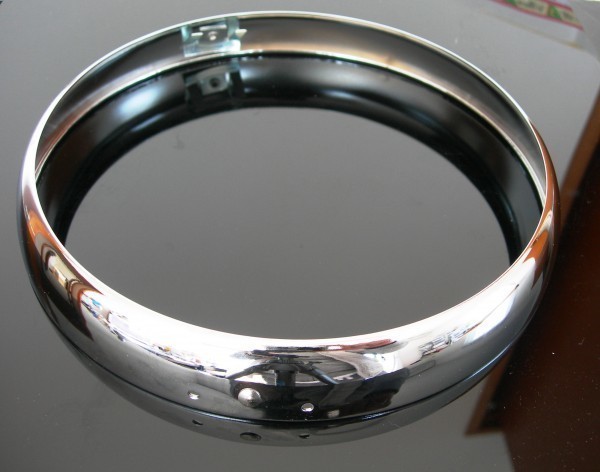 ★LUCAS ルーカス タイプ ヘッドライトリム 7インチ★トライアンフ ノートン AJS ロイヤル エンフィールド★triumph Norton★拍卖