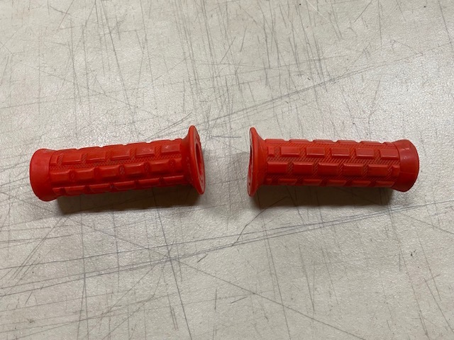 BMX ビンテージ 当時物 ITALY製 イタリー製 cassano社 カッサーノ社 BMXグリップ レッド OLDBMX 拍卖