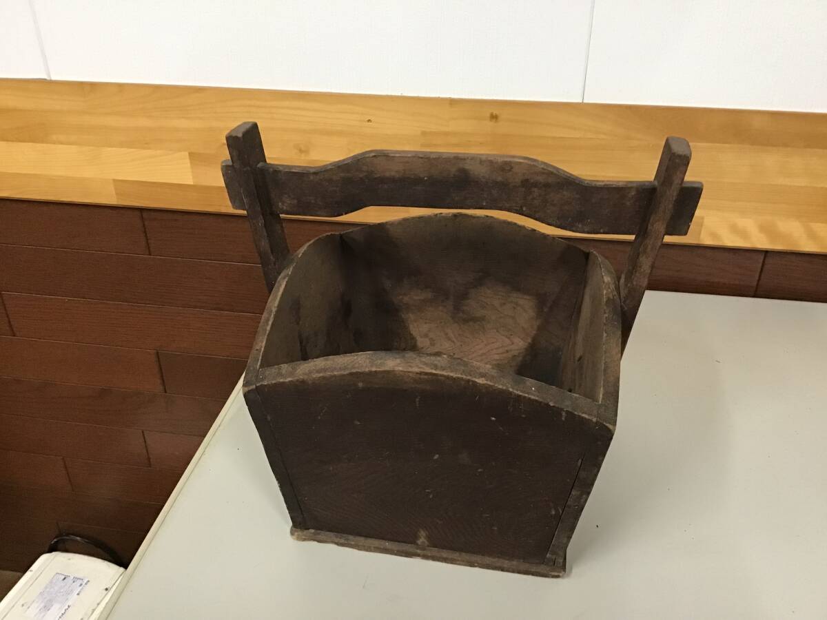 炭入れ 囲炉裏 火鉢 花入の小物に 欅、ケヤキ タモ ジャンク拍卖