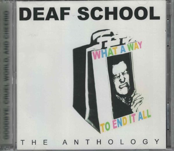 2枚組CD◆デフ・スクール Deaf School/What A Way To End It All (The Anthology)★同梱歓迎!ケース新品!Goodbye,CruelWorld,andCheerio!拍卖