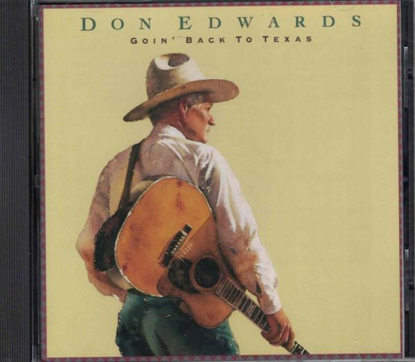新品未開封CD◆ドン・エドワーズ(Don Edwards)/ Goin Back to Texas★同梱歓迎!拍卖