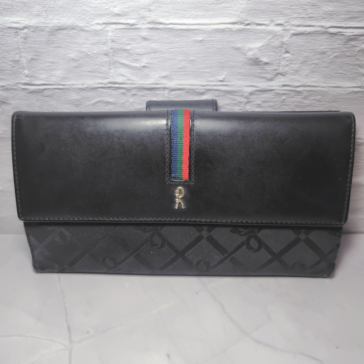 ロベルタディカメリーノ 長財布 ブラック 小銭入れあり メンズ Wホック 送料無料拍卖