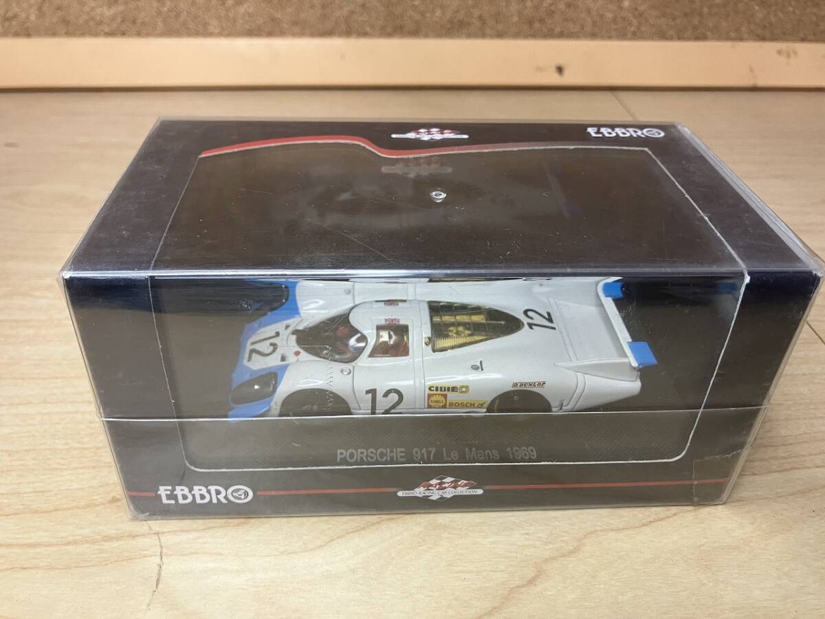 【未開封品】エブロ 1/43 ポルシェ 917 #12 ルマン 1969 ミニカー拍卖