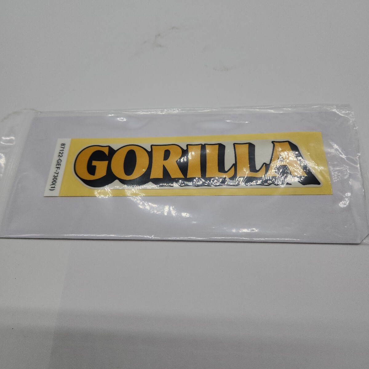 ゴリラマークフューエルタンク2枚セットです。ホンダ純正新品未使用送料無料即納いたします。拍卖