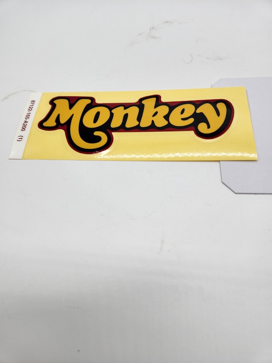 モンキー純正新品未使用フューエルタンクステッカー2枚セットです。送料無料即納いたします。拍卖