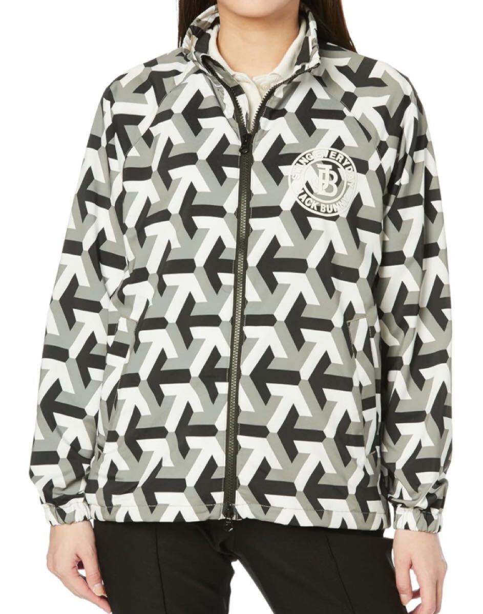 新品Jack Bunny(ジャックバニー) レディース フルジップブルゾン (2WAYストレッチ・二重織) ゴルフアウター263-3220804パーリーゲイツ拍卖