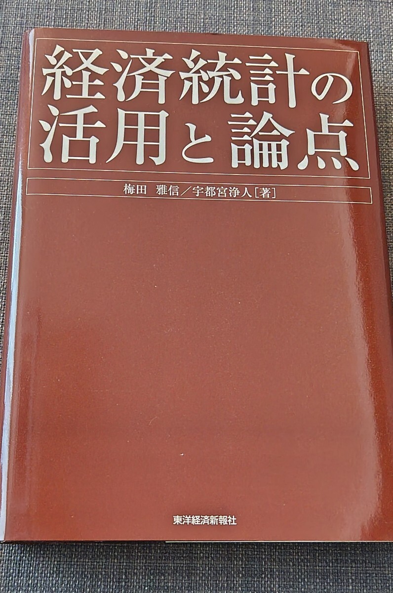 【美品】単行本 「経済統計の活用と論点」 梅田雅信 宇都宮浄人_著 東洋経済新報社 2005年5月20日第4刷 クリポス利用又は匿名配送可拍卖