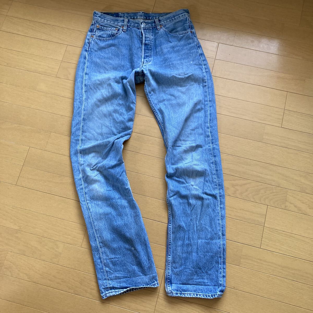 【送料無料】Levi’s リーバイス 501 W33 ジーンズ ジーパン デニムパンツ USED 古着 刻印247 トルコ 3334拍卖