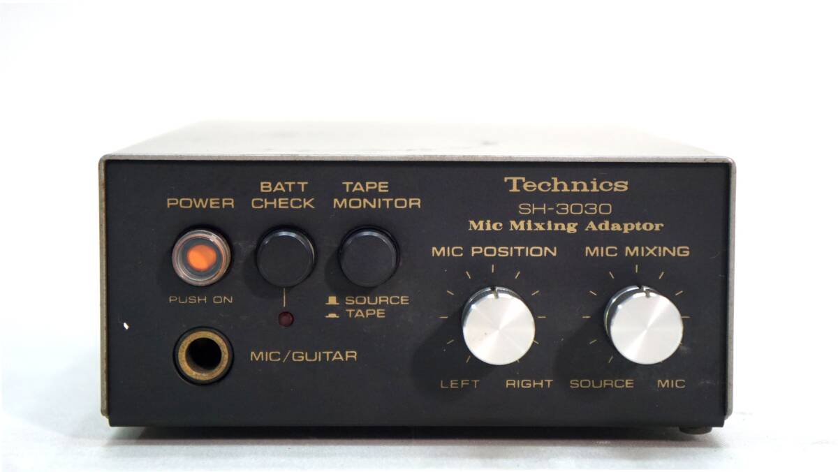 ◆◇Technics Technics SH-3030 マイクミキシングアダプター 通電可 現状品◇◆拍卖