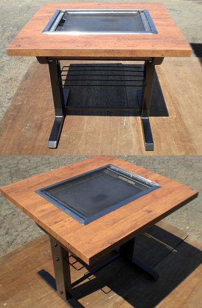 ★新品 イトモク IM-180PF フッ素コート鉄板焼き 店舗 お好み焼きテーブル お好みテーブル 幅800拍卖