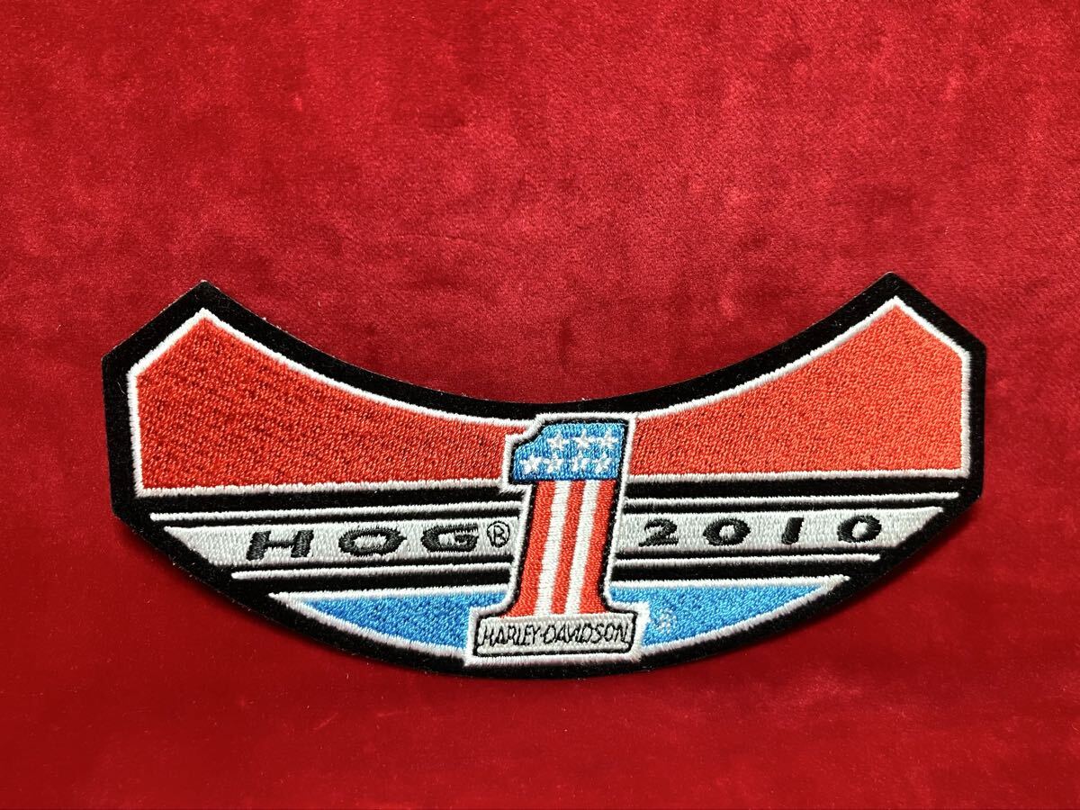 ビンテージ HARLEY-DAVIDSON ハーレーダビッドソン 2010 HOG ワッペン 未使用品 パッチ ハーレー バイカー バイク アクセサリー 小物 古着拍卖