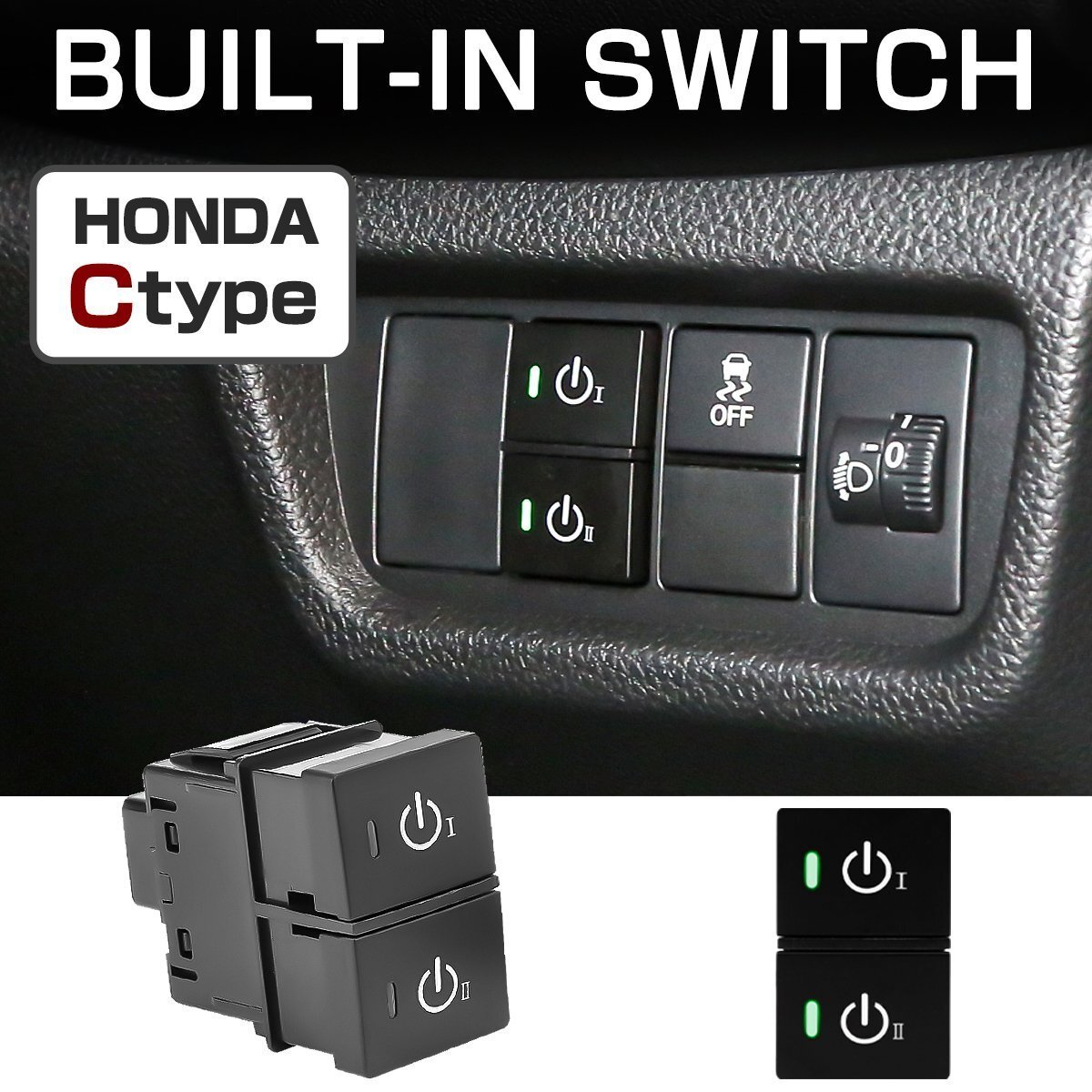 純正風 ホンダ Cタイプ スイッチ シビック FC1 FK7 FK8 FL1 FL4 FL5 CR-V RW1 RW2 RT5 RT6 N-WGN JH3 JH4 N-VAN JJ1 JJ2 I-566-G拍卖