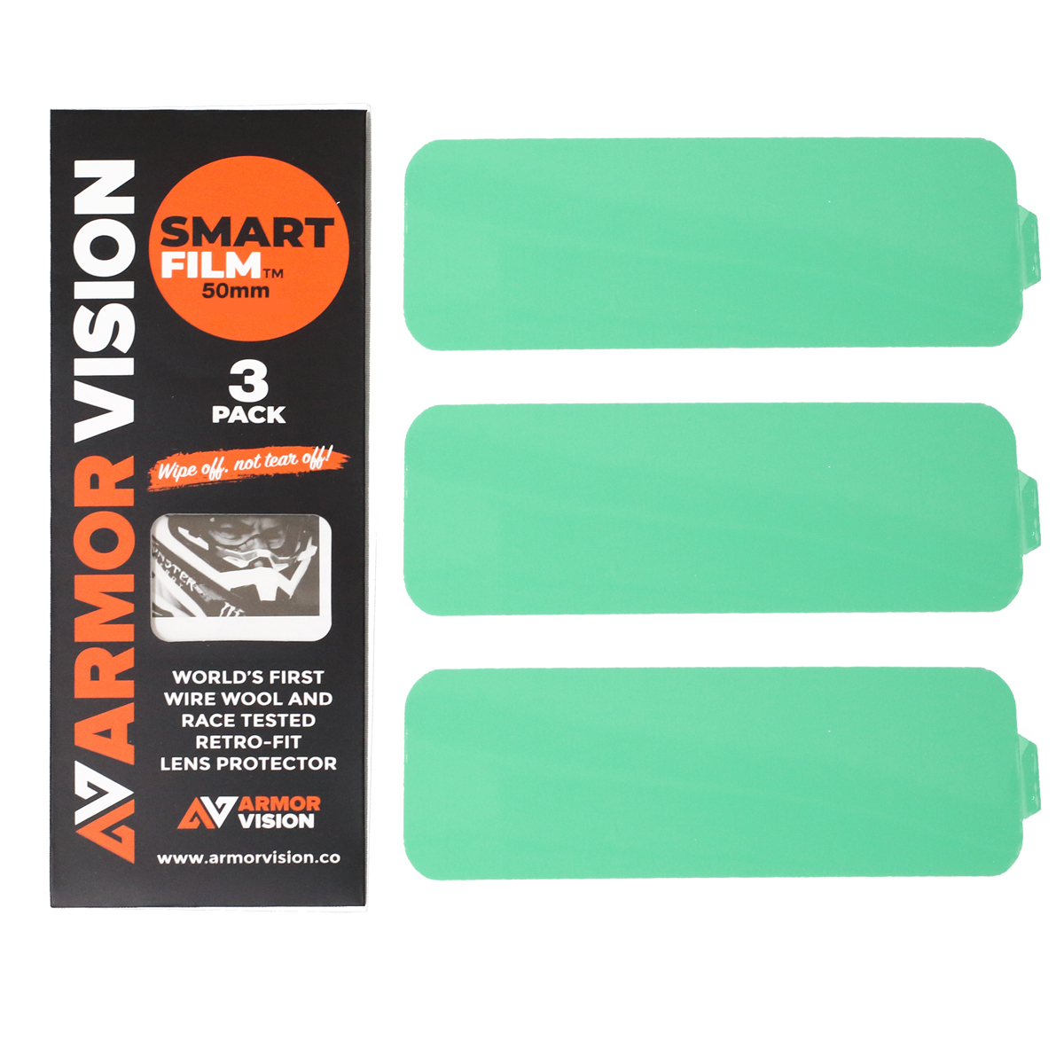 【クロネコネコポス便¥253】ARMOR VISION スマートフィルム 50mm拍卖