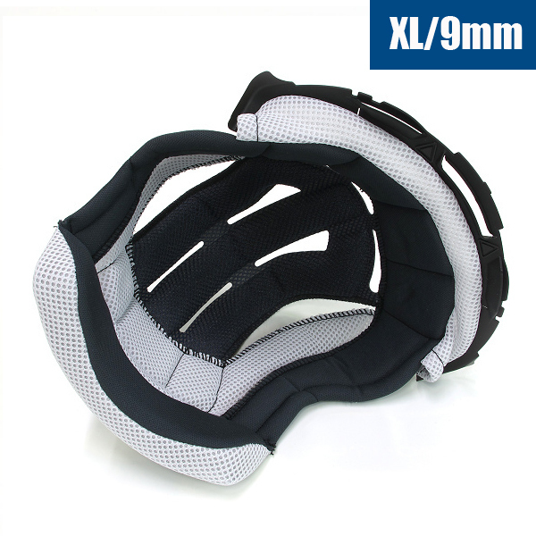 【定形外¥390発送】SHOEI VFX-Wヘルメット用 センターパッド XLサイズ-9mm(標準厚) 【即納】拍卖