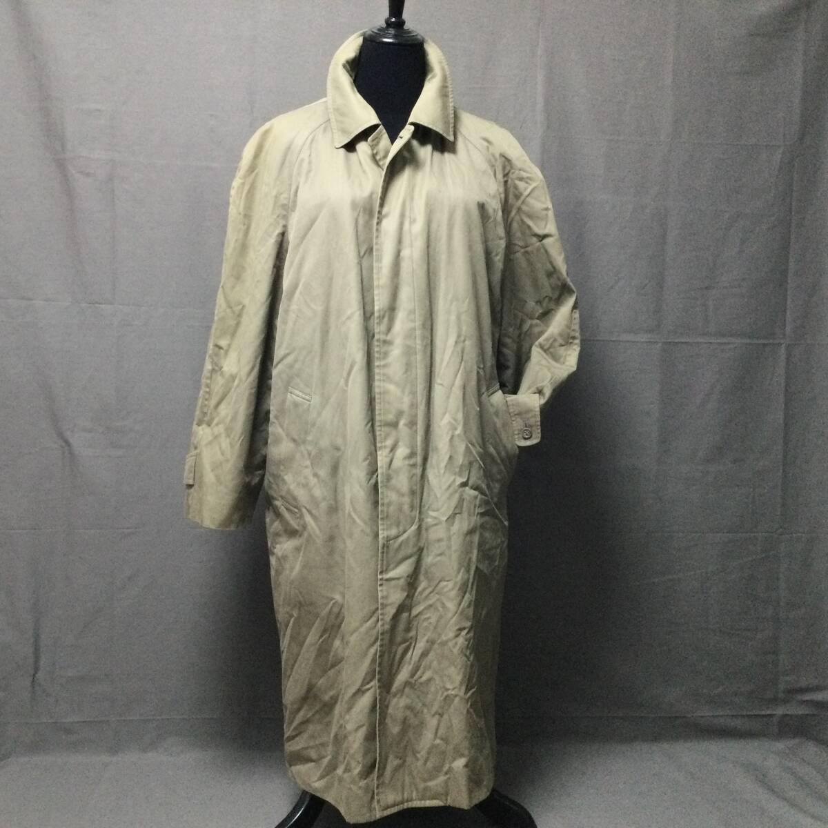 579/16 GJ71891 Amersfoort アメルスフォールト アウター ロング コート カーキー系 メンズ サイズ94 A5 古着 現状品拍卖