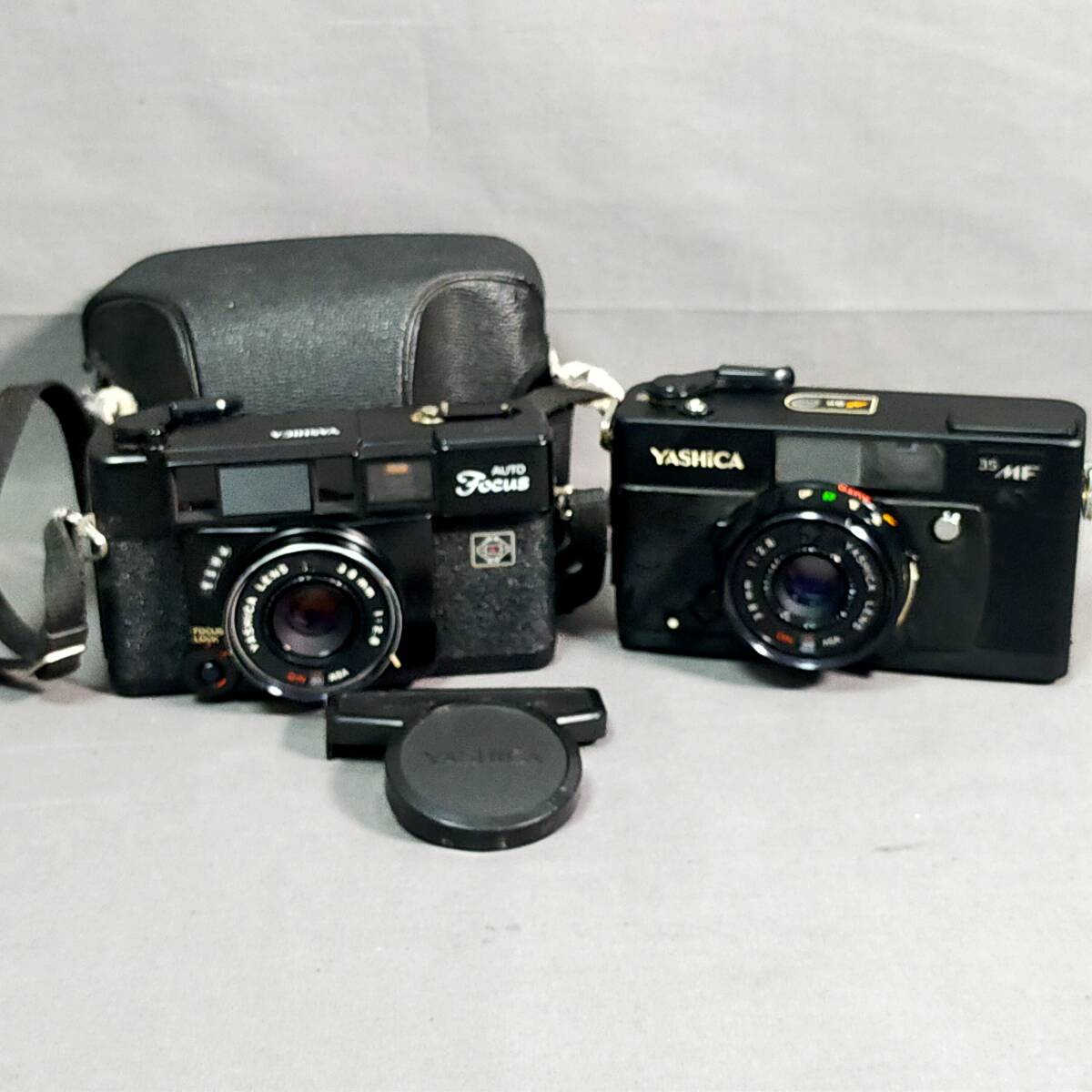 579/18 GJ71945 YASHICA ヤシカ AUTO Foucus/35MF フイルムカメラ 2点セット USED 現状品 拍卖