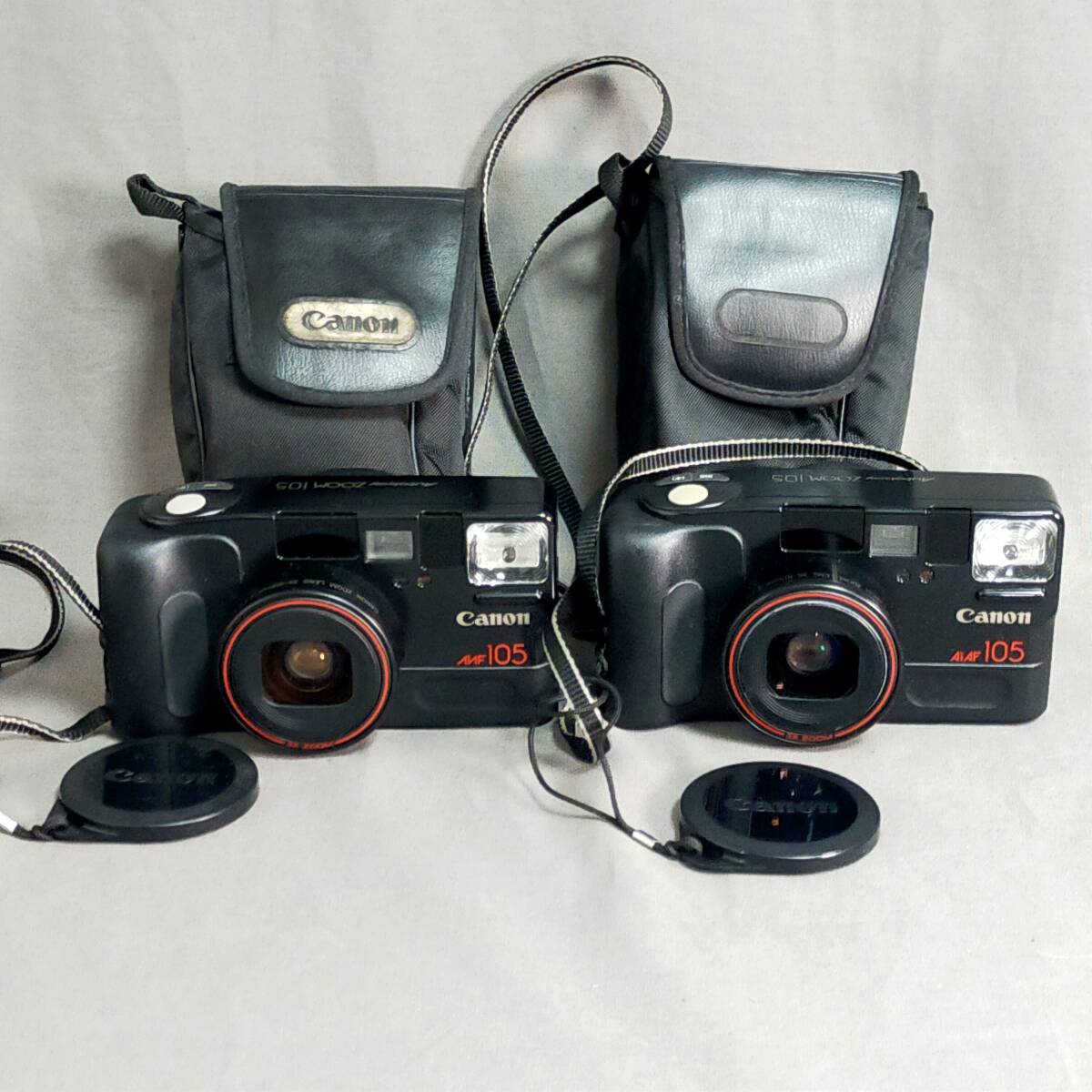 579/18 GJ72006 Canon キャノン Autoboy ZOOM 105 フイルムカメラ 2点セット USED 現状品 拍卖