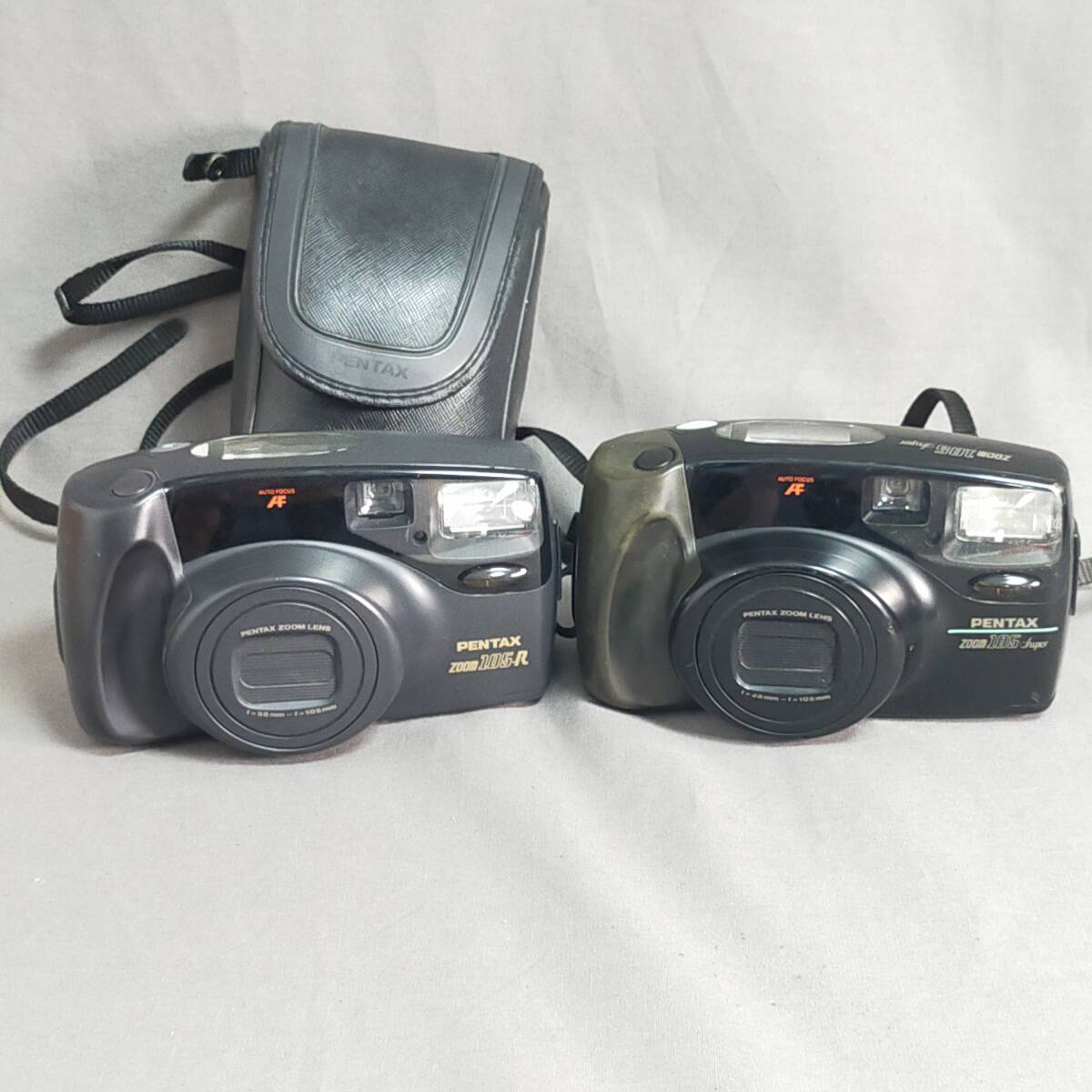 579/18 GJ72008 PENTAX ペンタックス zoom105-R/zoom105super フイルムカメラ 2点セット USED 現状品 拍卖