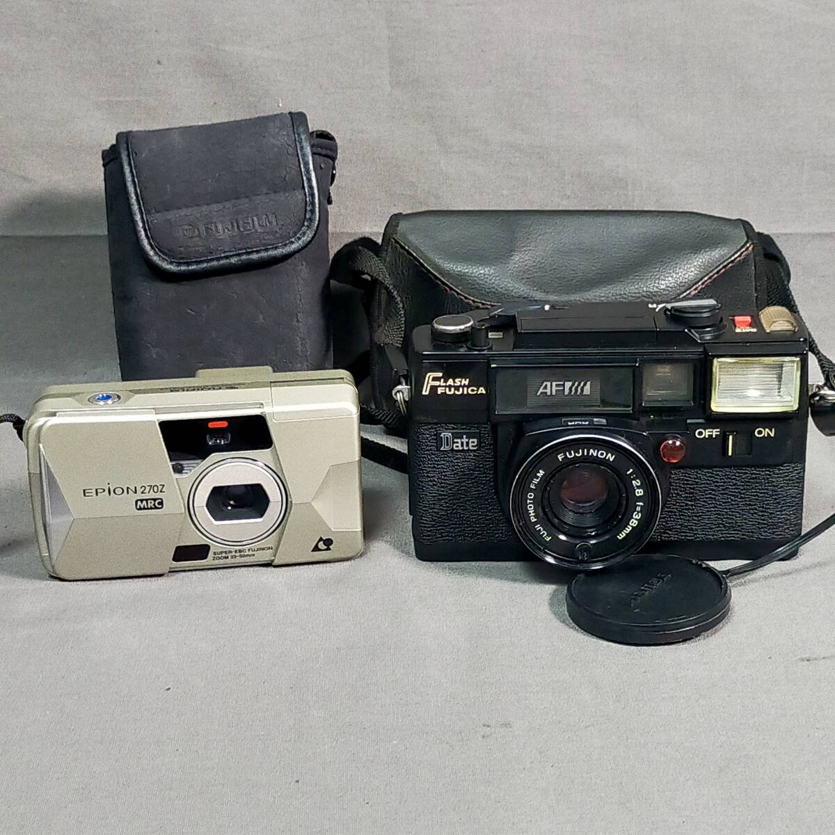 579/19 GJ71924 FUJIFILM EPION 270Z MRC/FUJICA FLASH AF Date フイルムカメラ 2点セット USED 現状品拍卖