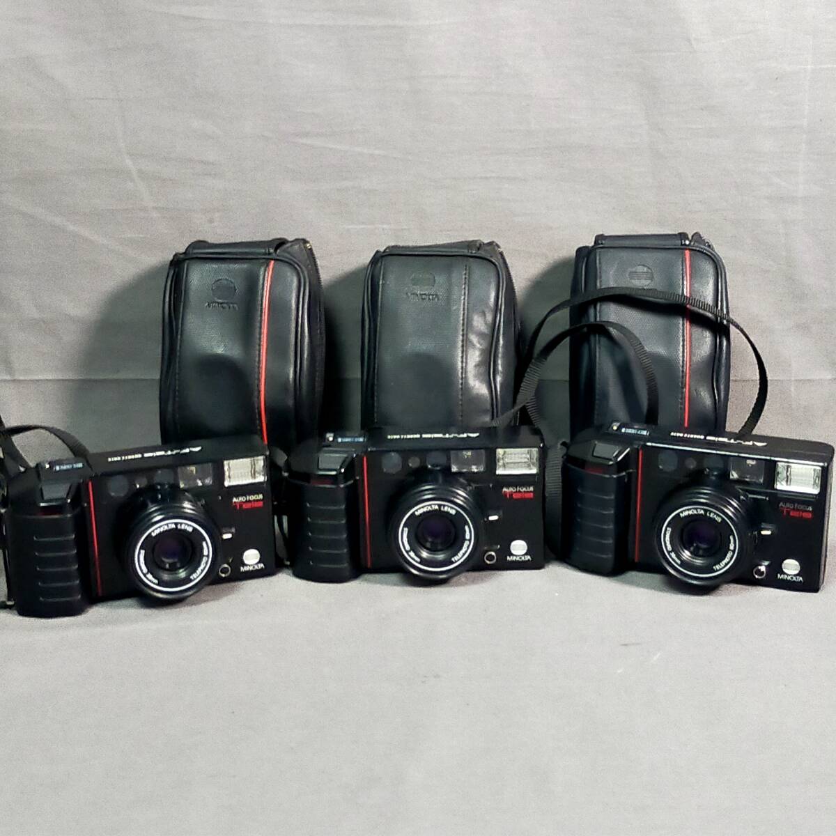 579/19 GJ71930 MINOLTA ミノルタ AF-Tele STANDARD38mm TELEPHOTO60mm フイルムカメラ 3点セット USED 現状品拍卖