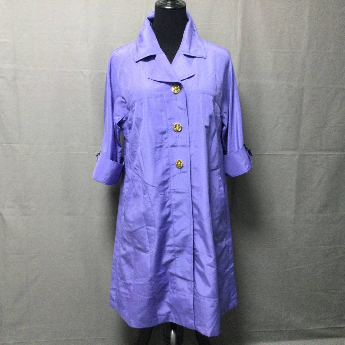 579/26 GJ71968 LOVE PARADISE ラブ・パラダイス アウター コート パープル系 レディース サイズ11 古着 現状品拍卖