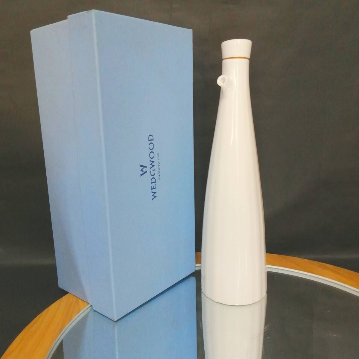 新品未使用◇自宅保管 ウェッジウッド ナイトアンドデイ ディスペンサー WEDGWOOD ナイト&デイ 調味料入れ拍卖