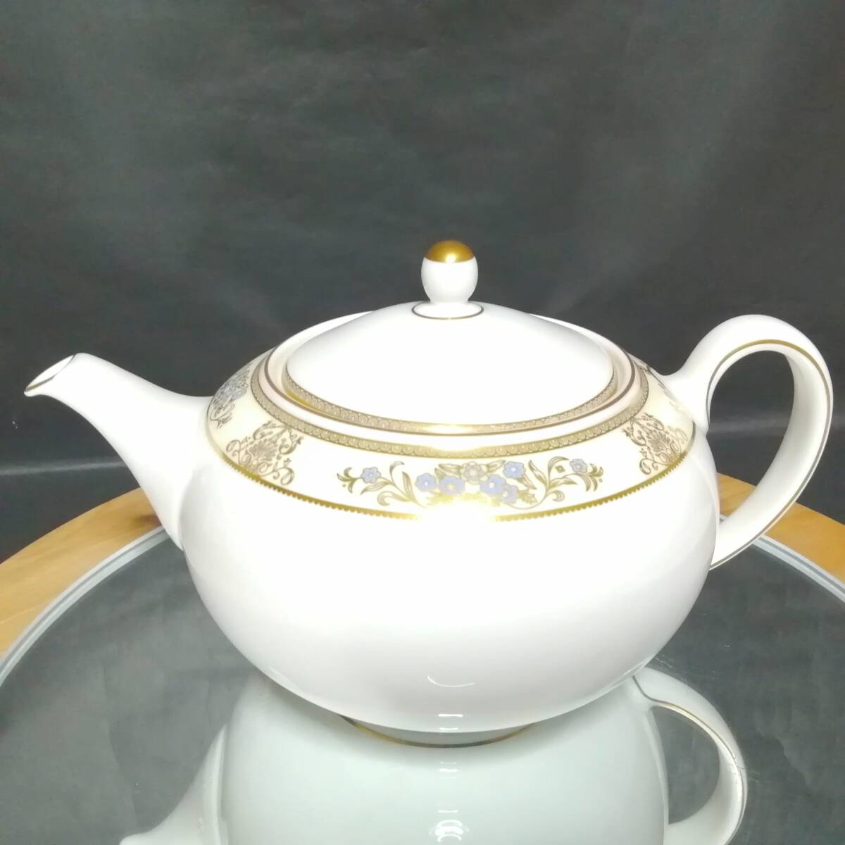 壺印 未使用相当品◇自宅保管 ウェッジウッド クリブデン ポット WEDGWOOD拍卖