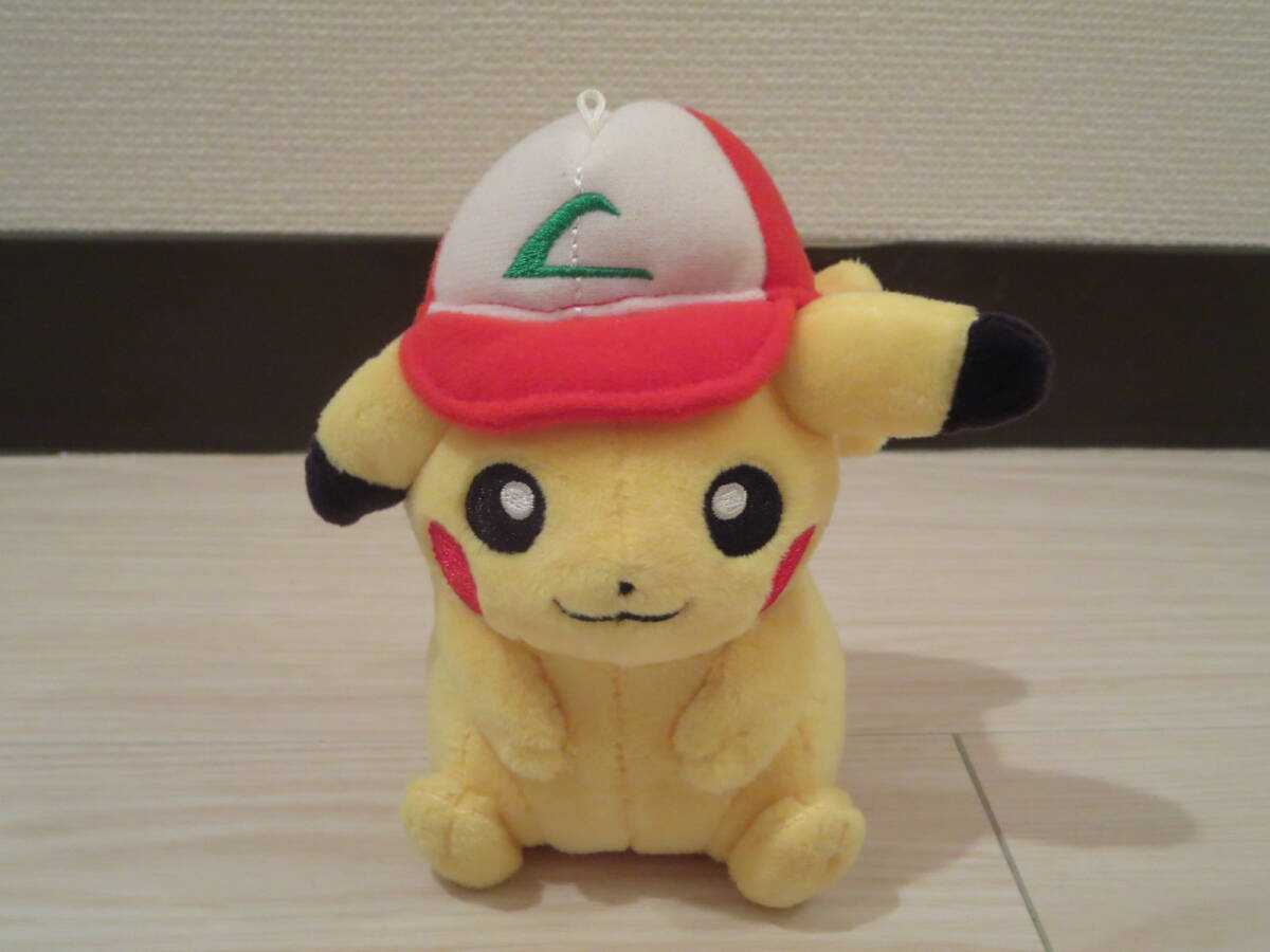 ロ ポケモンセンター マスコットぬいぐるみ【ぼうしをかぶったピカチュウ】2017 約12cm拍卖