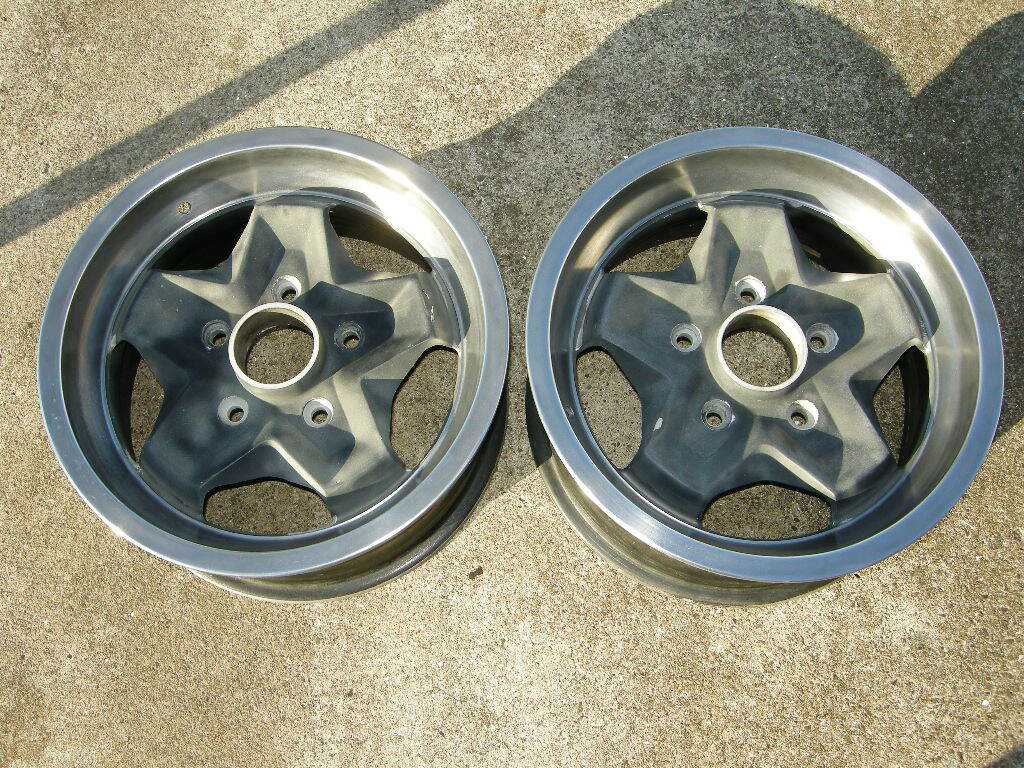 ポルシェ純正 クッキーカッター 15x7J 2本 ベースコンディション 少々難有 ATS製 911 ナローポルシェ 空冷VW ビートル ワーゲン バス拍卖