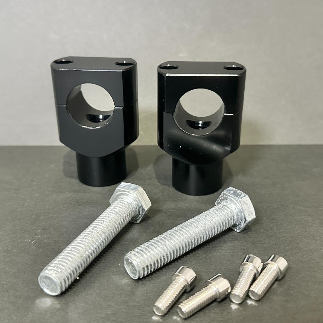 25mm ハンドルバーライザー ハンドルバーマウント ハンドルポスト バイク用拍卖