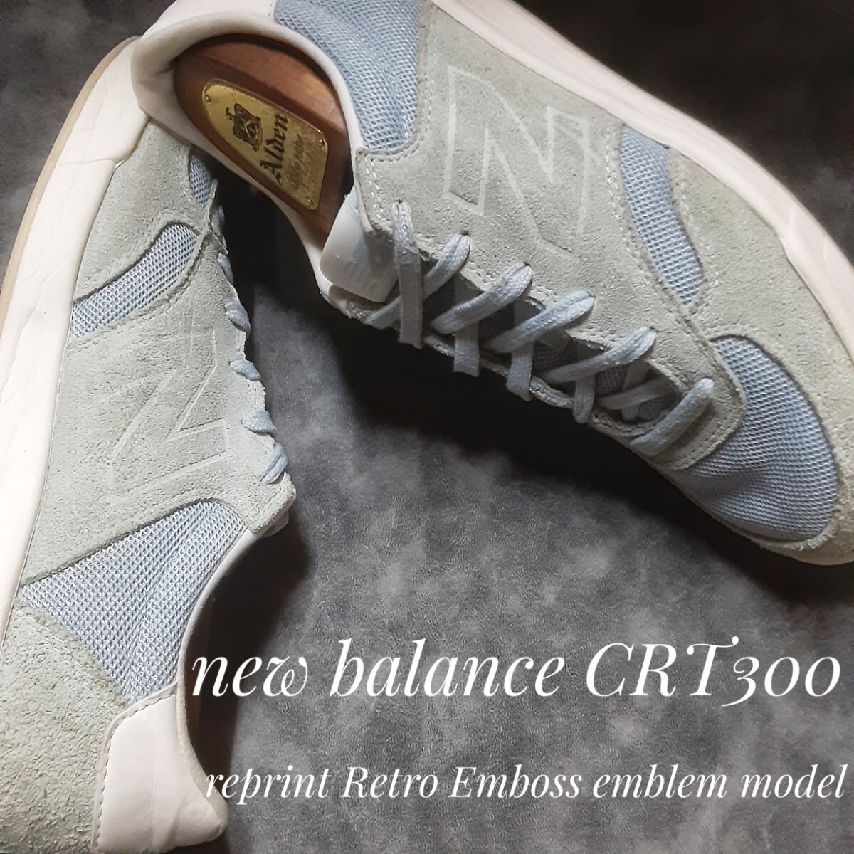 最値!復刻クラシックコートスタイル!レトロエンボスエンブレムモデル!ニューバランス CRT300 スニーカー!希少海外!フューチャーカラー 28拍卖