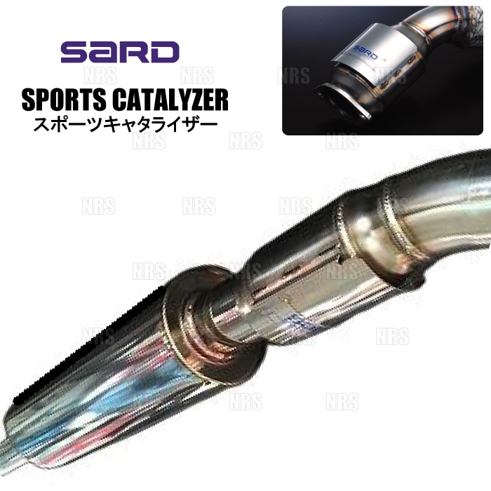 SARD サード スポーツキャタライザー ロードスター NB8C BP-ZE H10/1~H14/6 6MT (89116/G拍卖