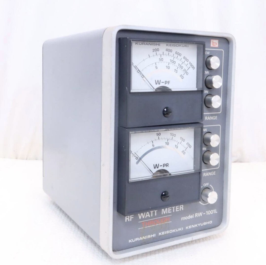 クラニシ RW-1001L 1.8~40MHz 1KW SWR・パワー計 セパレート型拍卖