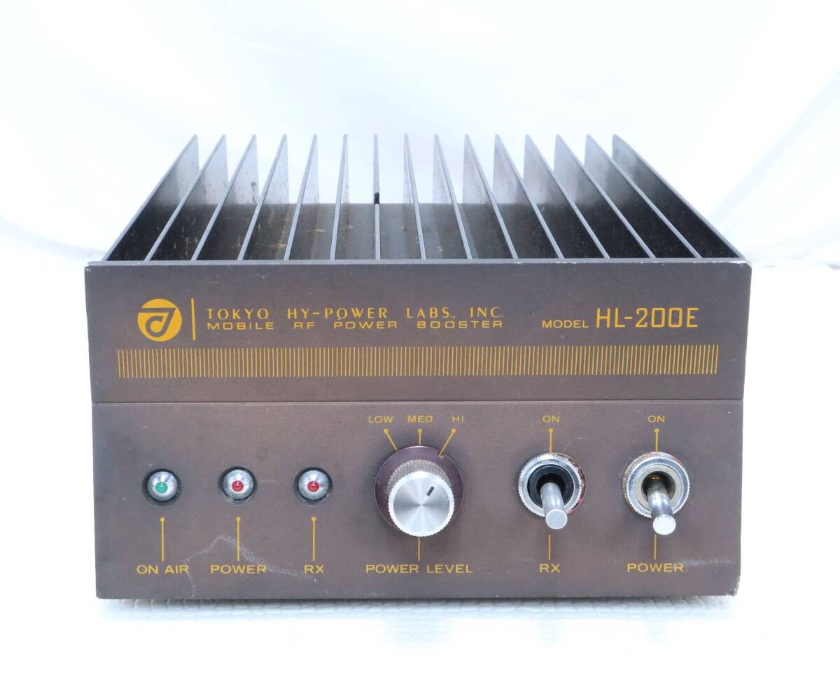 東京ハイパワー HL-200E 1.8~30MHz 200W 13.8V リニアアンプ拍卖