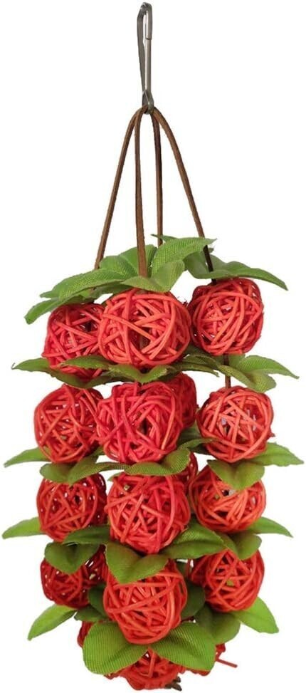 インコ おもちゃ かじる玩具 吊下げ ボール 鳥 玩具 ストレス解消 1円スタート 2512251226408拍卖