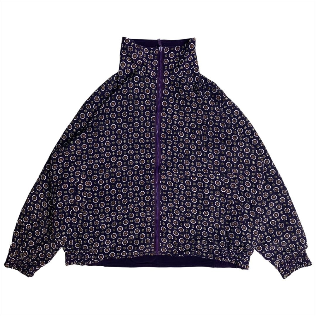 Vintage Unknown ジップアップ 総柄 ジャケット メンズ FREE 柄 古着 フルジップ アウター ビンテージ ヴィンテージ拍卖