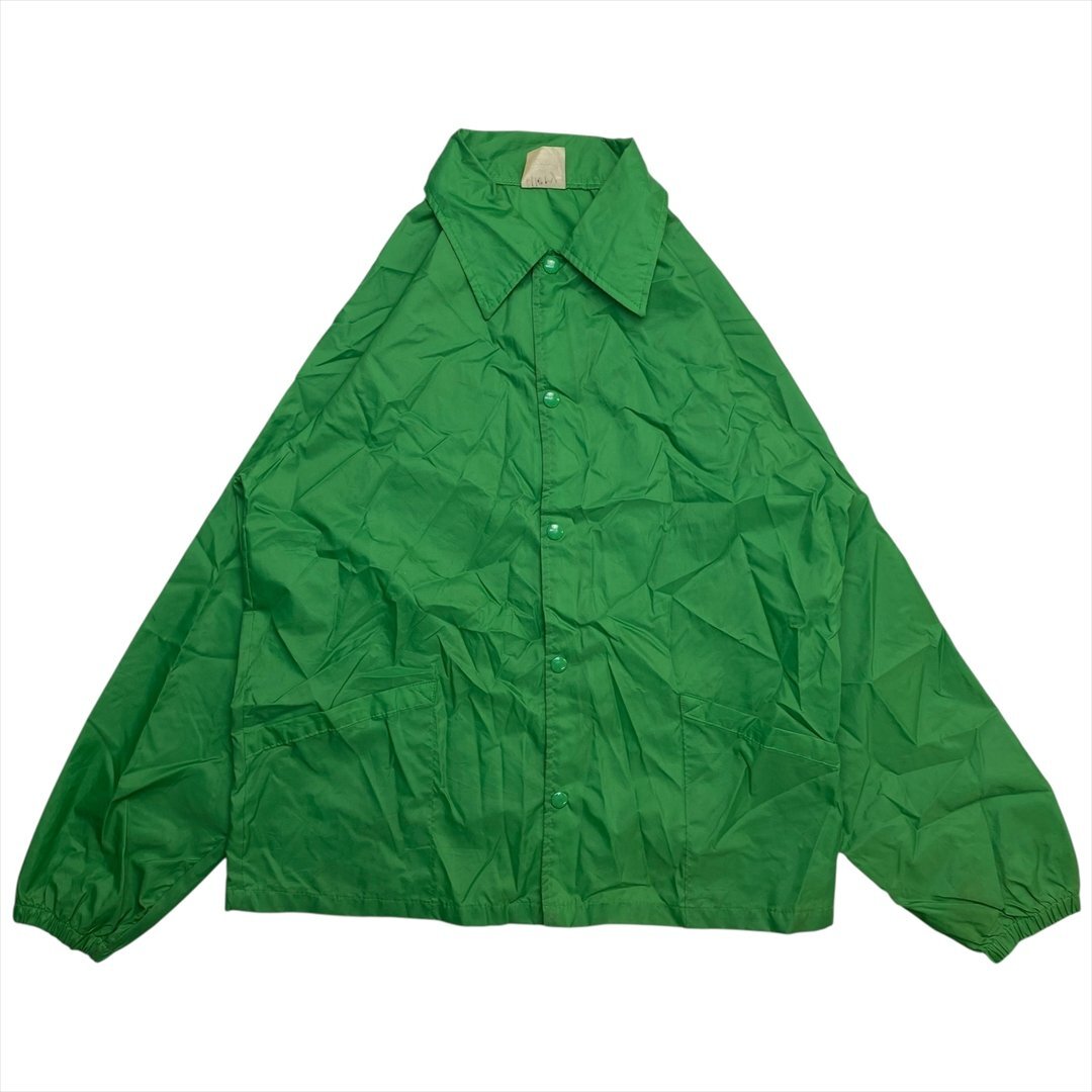 Vintage AUBURN SPORTS WEAR NCYSA サッカークラブ ロゴ コーチ ジャケット メンズ M グリーン 古着 USA製 ビンテージ ヴィンテージ拍卖