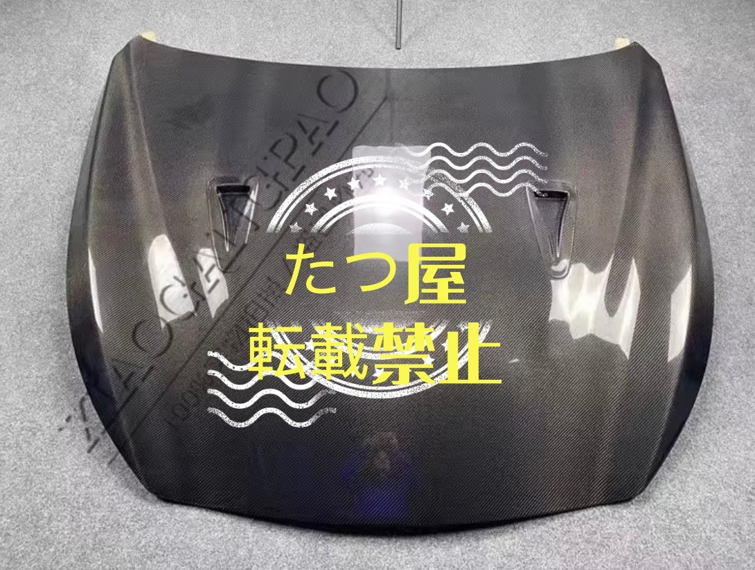 カーボン1p インフィニティ Q50 スカイラインセダン V37 2014-2017 ボンネット フロントエンジンフード拍卖